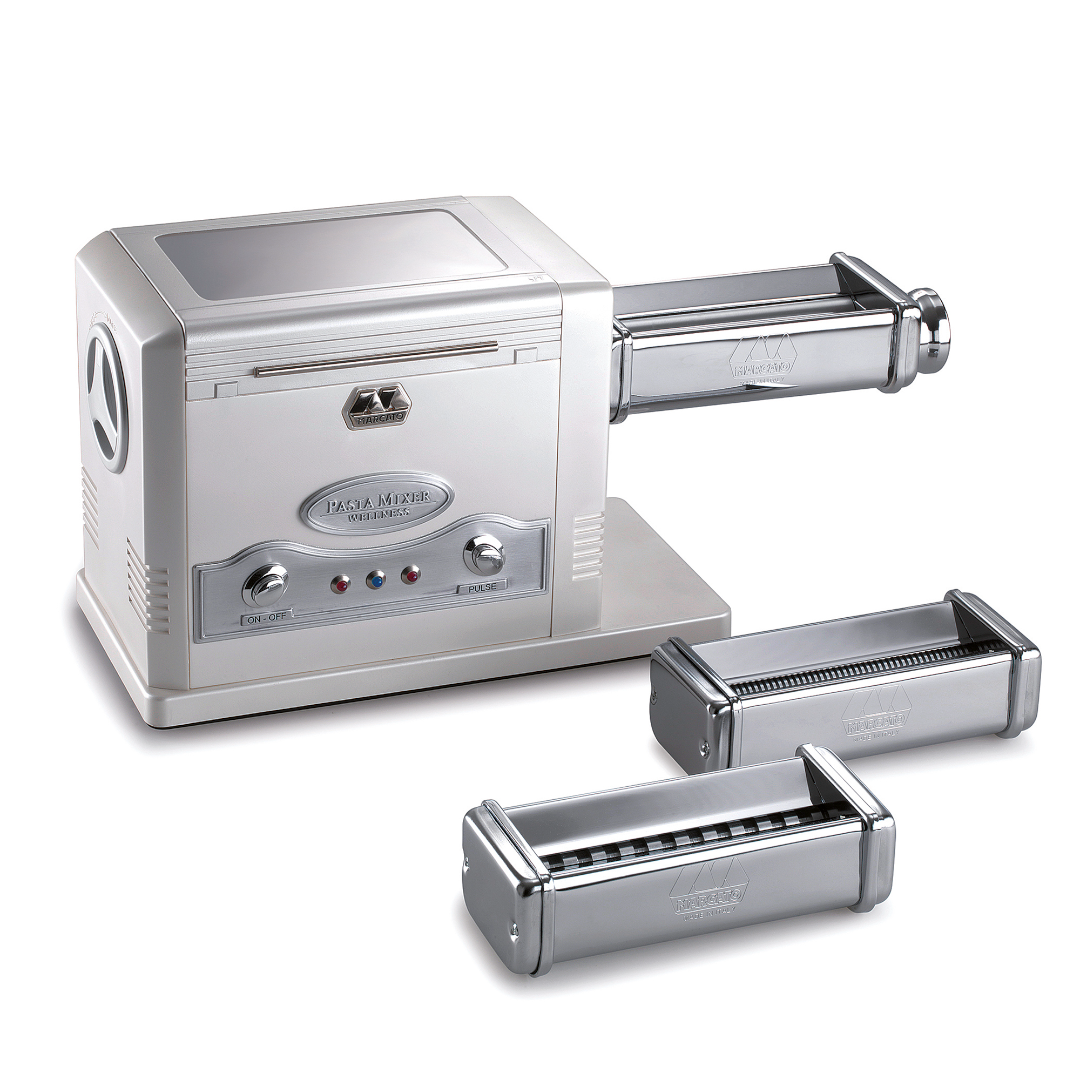 MARKED Pastadrive Motor For Pasta Maker - Lasagna, Pasta Browser - 220V, Chrome, A+++ Energy