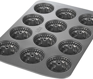 Tava mini-prajitura Bundt inelara