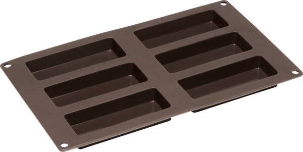 Forma LURCH FlexiForm pentru 6 batoane de cereale, 30 x 17,5 cm, culoare maro