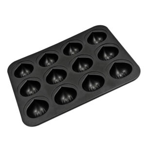 Tava pentru nuci 12 forme CHEFMADE Black | Domestika.ro