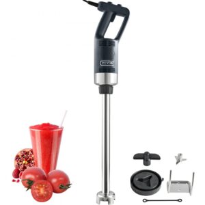 Mixer vertical profesional 500W - Blender de mână cu viteză variabilă și lamă inox | Domestika.ro