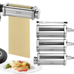 Set Accesorii Paste VEVOR pentru Robot KitchenAid - Oțel Inoxidabil cu 8 Niveluri de Grosime, 1.5 si 6 mm latime | Domestika.ro