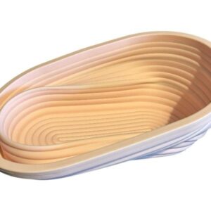 Cos de dospire pliabil din silicon alimentar, oval, 27 x 17.5 x 3.5 cm | Domestika.ro