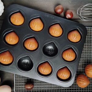 Tava pentru nuci 12 forme CHEFMADE Black | Domestika.ro