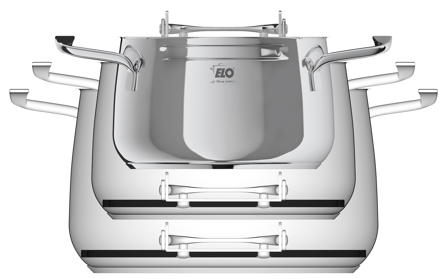 Set de oale de inox ELO-Mystery - 6 piese | Domestika.ro