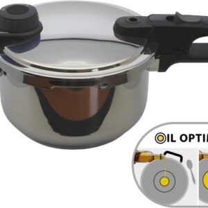 Oala de gatit sub presiune cu consum redus de energie ELO – Mistral Premium | Domestika.ro