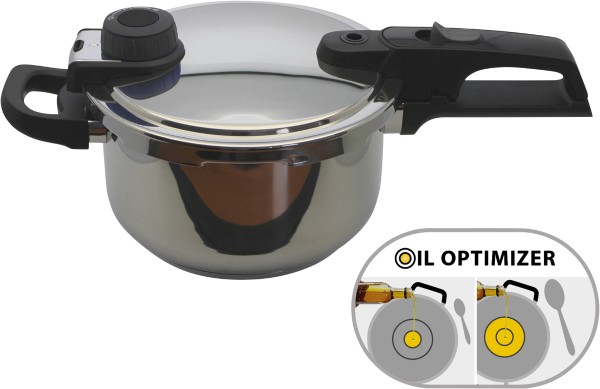 Oala de gatit sub presiune cu consum redus de energie ELO – Mistral Premium | Domestika.ro