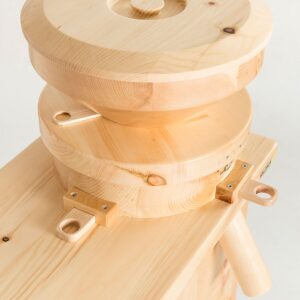 Moara profesionala cu piatra WALDNER Industry, cu sistem de cernere, 240 gr/min, 1100W | Domestika.ro