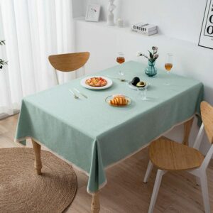 Fata de masa impermeabila 140x200 cm - Light Green | Domestika.ro