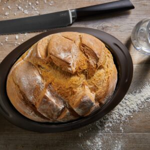 Forma ovala LURCH FlexiForm 24x18 cm din silicon platinat premium, culoare maro | Domestika.ro