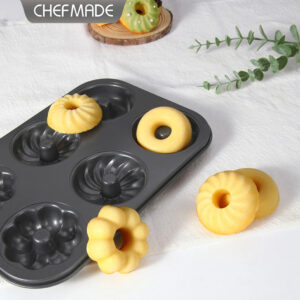 Tava pentru gogosi Fancy Donuts by CHEFMADE 18.1 x 26.7 x 2.2 cm | Domestika.ro
