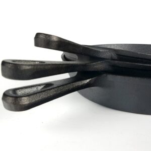 Set de 3 tigai din fonta Eternity 16x3, 19.5x4 si 25x5 cm | Domestika.ro