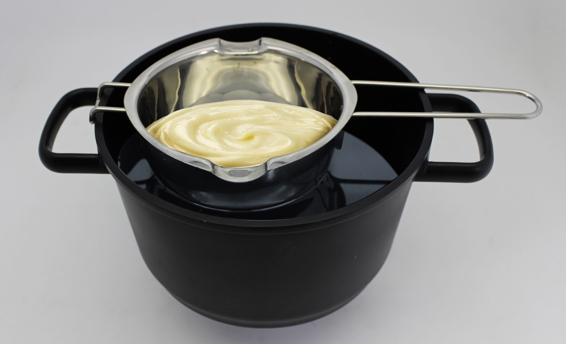 Vas din Inox pentru Topit Ciocolata sau Unt, 400 ml, 14 x 27 cm, ELO | Domestika.ro