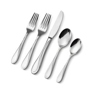 Set 30 piese tacamuri inox pentru 6 persoane - Otel alimentar calitate premium