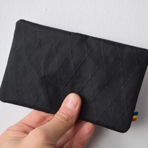 Portofel Compact Negru - Minimalist pentru Carduri și Documente
