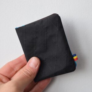 Portofel Compact Negru - Minimalist pentru Carduri și Documente