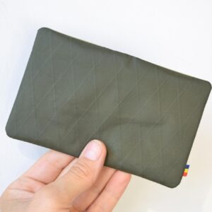 Portofel Slim Olive X-Pac - Compact și Ultraușor