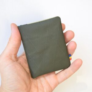 Portofel Slim Olive X-Pac - Compact și Ultraușor