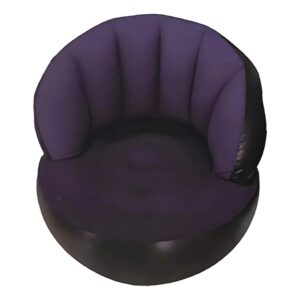 Scaun Gonflabil Confortabil Mov cu Pompă - 85x70 cm